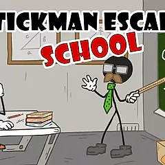 play Stickman Escape School